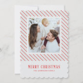 レッドストライプメリークリスマスフェスティバル シーズンカード (正面)