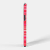 レッドストライプ柄 Case-Mate iPhoneケース iPhone 12ケース (右側面)