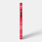 レッドストライプ柄 Case-Mate iPhoneケース iPhone 12ケース (左側面)