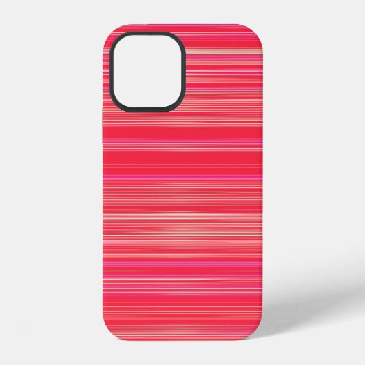 レッドストライプ柄 Case-Mate iPhoneケース iPhone 12ケース (裏面)