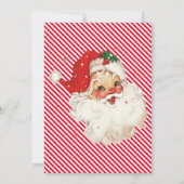 レッドストライプ ナイスリスト証明書カード 招待状 (裏面)