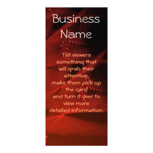 レッドストリーク抽象芸術アカスタムート  ラックカード