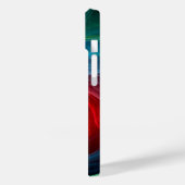 レッドストームフローラモダン抽象芸術アートカラーパターン Case-Mate iPhoneケース (裏面 / 左)