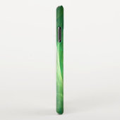 レッドストームフローラモダン抽象芸術アートカラーパターン iPhoneケース (右側)