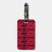 レッドスナップドラゴンXレコレータイカットも ラゲッジタグ (裏面縦)