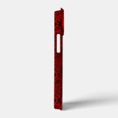 レッドスネークスキンプリント Case-Mate iPhoneケース (裏面 / 右)