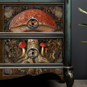 レッドスポッテッドマッシュルームクラフトフォークアートフェスティバル 薄葉紙