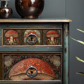 レッドスポッテッドマッシュルームクラフトフォークアートフェスティバル 薄葉紙