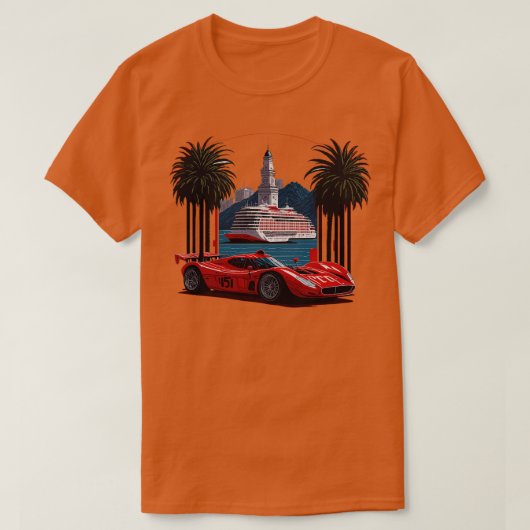レッドスポーツ Tシャツ (デザイン正面)