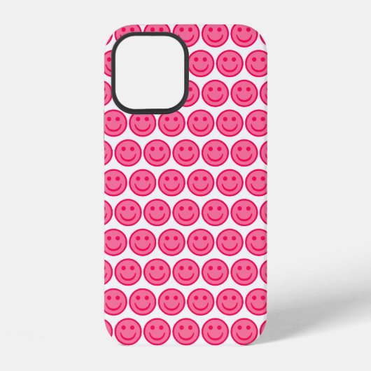 レッドスマイリーフェイス iPhoneケース (裏面)