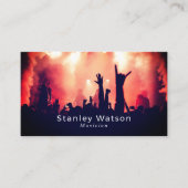 レッドスモークコンサートクラウズ、プロフェッショナルボーカリスト 名刺 (正面)