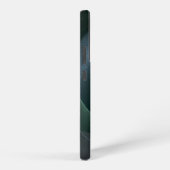 レッドスワールアートモダン抽象芸術パターン #19 SAMSUNG GALAXYケース (右側面)