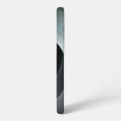 レッドスワールアートモダン抽象芸術パターン #19 SAMSUNG GALAXYケース (左側面)