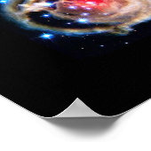 レッドスーパージャイアントスターの拡大する光のエコー ポスター (角)