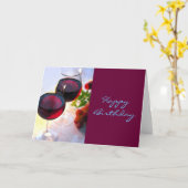 レッドズアットアフターン誕生日 カード (黄色い花)