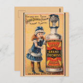 レッドズグランドデイチェス広告ヴィンテージの芸術 ポストカード (正面/裏面)