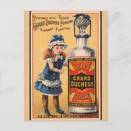 レッドズグランドデイチェス広告ヴィンテージの芸術 ポストカード (正面)