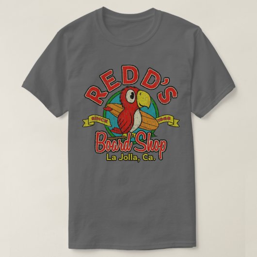 レッドズボードショップ1968 Tシャツ (デザイン正面)