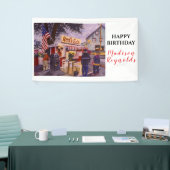 レッドズ食べロブスターシャック誕生日バナー 横断幕 (トレードショー)