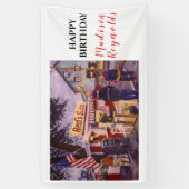 レッドズ食べロブスターシャック誕生日バナー 横断幕 (縦)