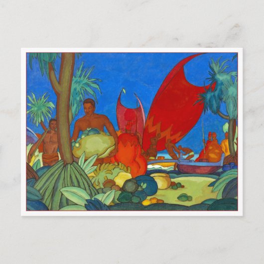 レッドセイルズバイアーマンマノキアン ポストカード (正面)