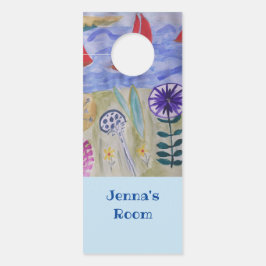 レッドセイルズ&フラワーズ ドアノブサイン