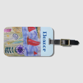 レッドセイルズ&フラワーズ ラゲッジタグ