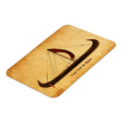 レッドセイルバイキング船 マグネット (左側)