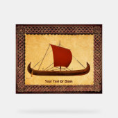 レッドセイルバイキング船II アクリルサイン (正面)