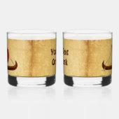 レッドセイルバイキング船II ウイスキーグラス (左)