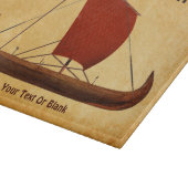 レッドセイルバイキング船II カッティングボード (角)