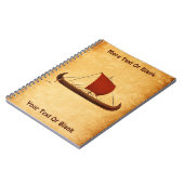 レッドセイルバイキング船II ノートブック (左側)