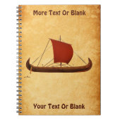 レッドセイルバイキング船II ノートブック (正面)