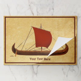 レッドセイルバイキング船II ペーパーパッド