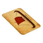 レッドセイルバイキング船II マグネット (右側)