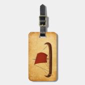 レッドセイルバイキング船II ラゲッジタグ (正面縦)