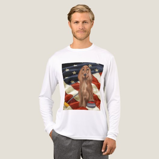 レッドセッターカーリング トライブレンドTシャツ (正面全体)