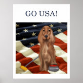 レッドセッターカーリング ポスター (正面)