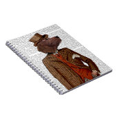 レッドセッターライダーポートレート ノートブック (右側)