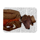 レッドセッターライダーポートレート マグネット (横)