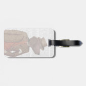 レッドセッターライダーポートレート ラゲッジタグ (裏面横)