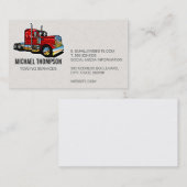 レッドセミトラック | トラック 名刺 (正面/裏面)