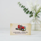 レッドセミトラック 名刺 (スタンド正面)