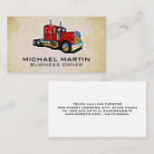 レッドセミトラック 名刺 (正面/裏面)