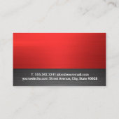 レッドセミトラック | 配送 名刺 (裏面)