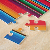 レッドセラピ伝統的サルティロ ジグソーパズル (側面)