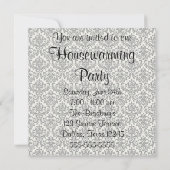 レッドソファーダマスク引っ越し祝いパーティーパーティー 招待状 (裏面)