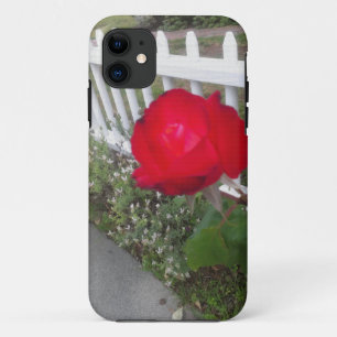 レッドソロバラ iPhone 11 ケース