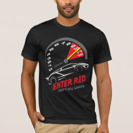 “レッドゾーン突入” (スタイル2) Tシャツ