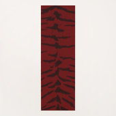 レッドタイガーデジタルプリント ヨガマット (正面)